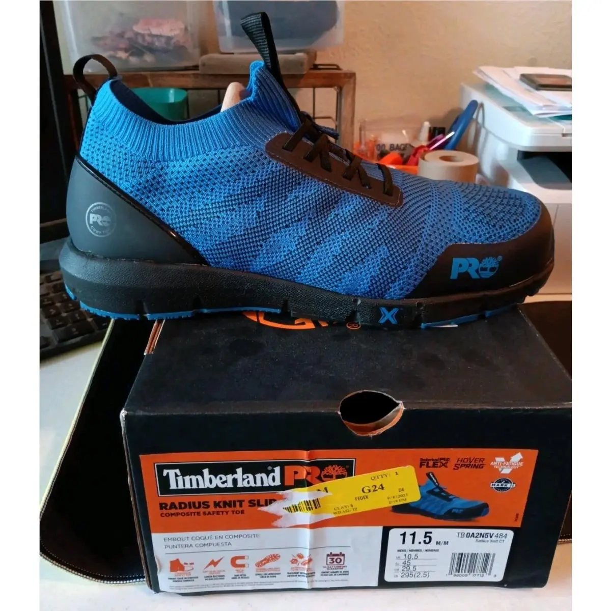 Timberland shoes - PRO Radius Knit Composite - PRO Radius Knit Composite - Blue (UPC: 196009171749) 6