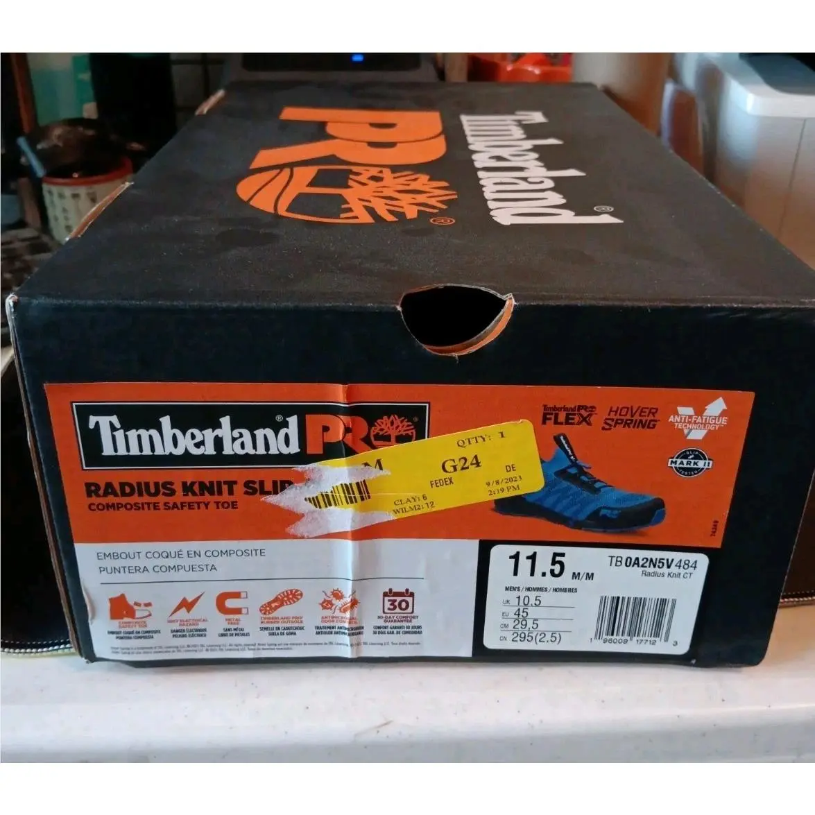 Timberland shoes - PRO Radius Knit Composite - PRO Radius Knit Composite - Blue (UPC: 196009171749) 8