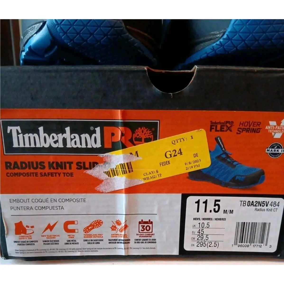 Timberland shoes - PRO Radius Knit Composite - PRO Radius Knit Composite - Blue (UPC: 196009171749) 0