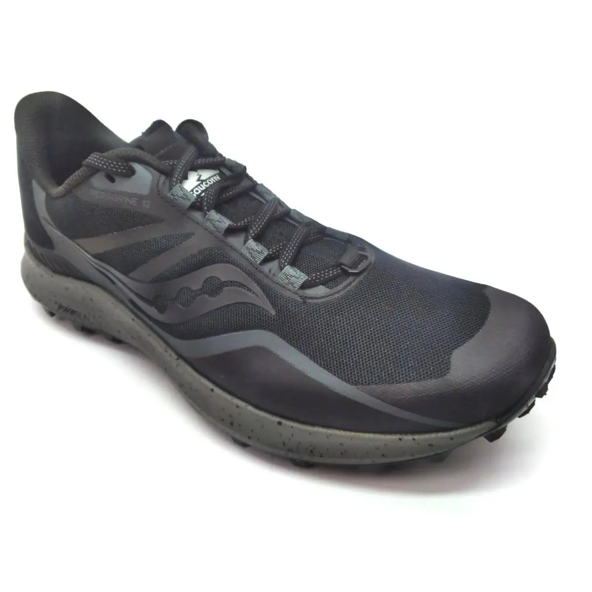 Saucony shoes - Peregrine 12 - Peregrine - Black/Charcoal 1