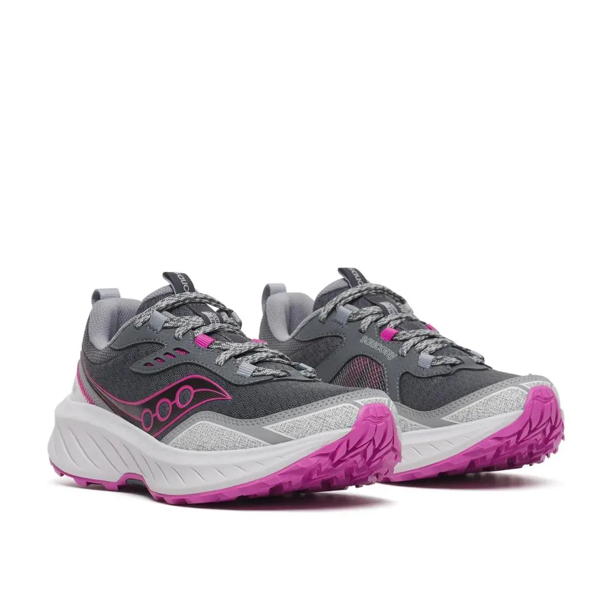 Saucony shoes - Grey/Pink 12