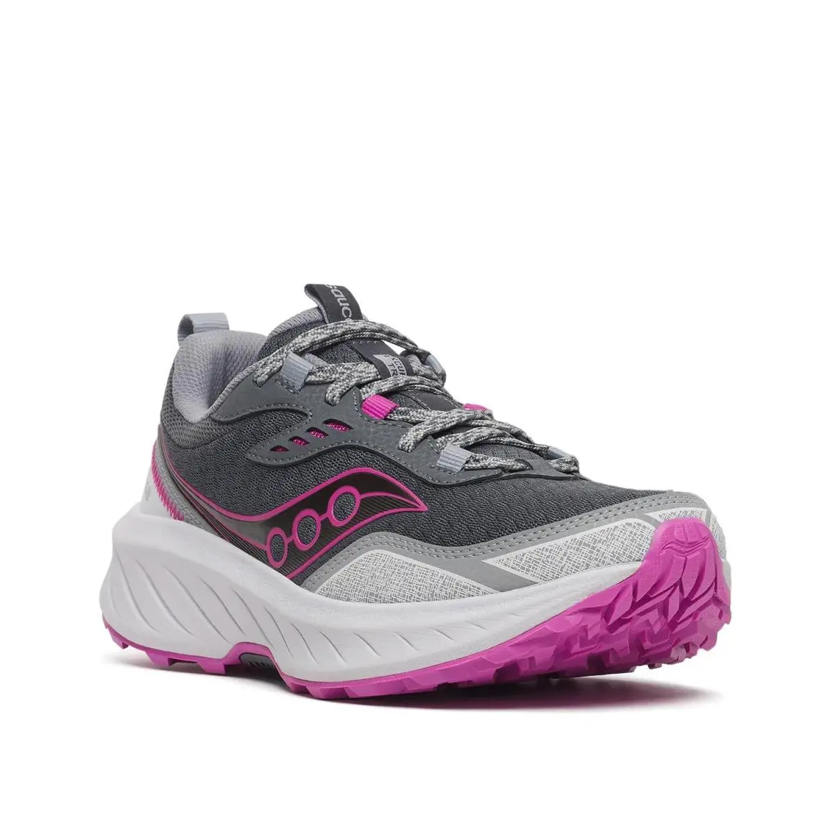 Saucony shoes - Grey/Pink 6