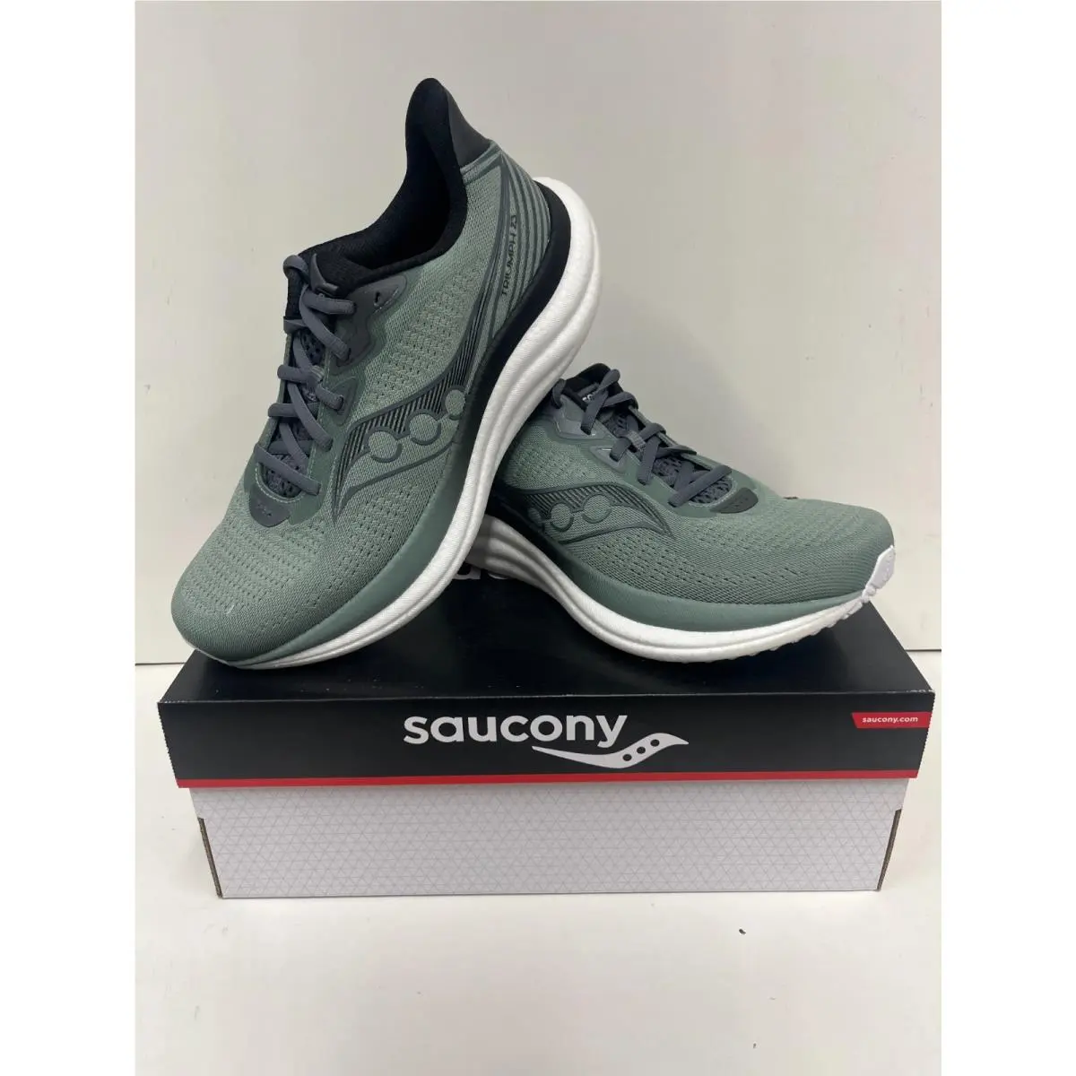 Saucony shoes - Saucony Triumph 23 - Triumph - Navy/Red (210) 13