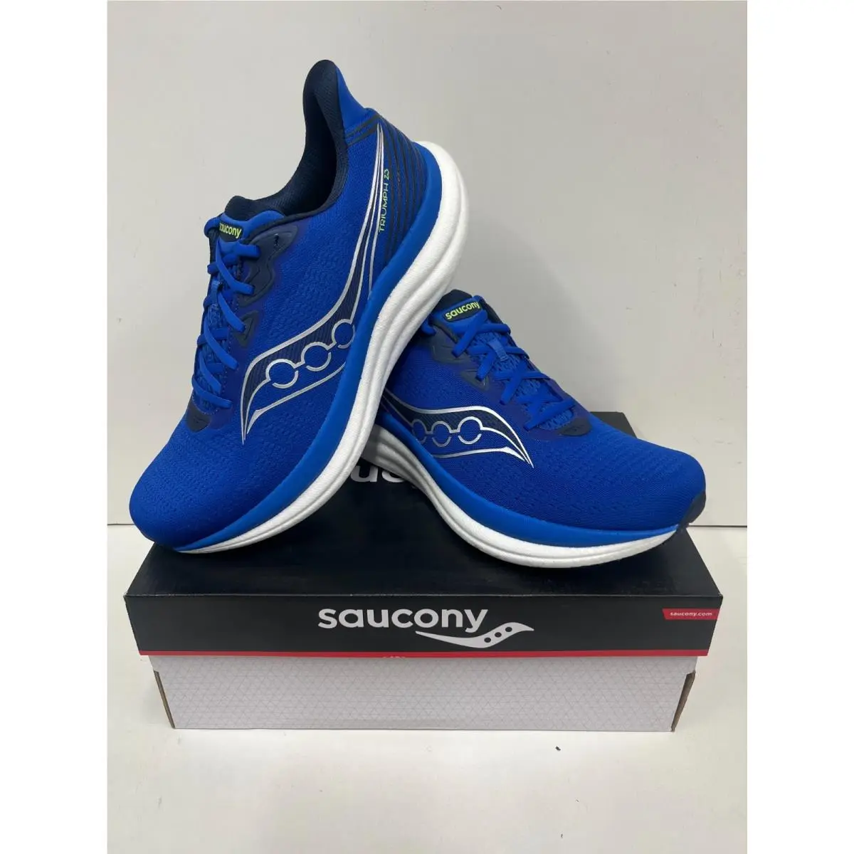 Saucony shoes - Saucony Triumph 23 - Triumph - Navy/Red (210) 28