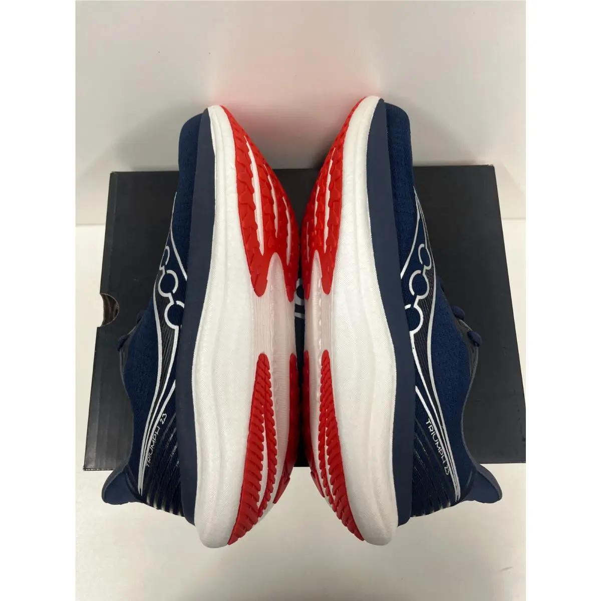 Saucony shoes - Saucony Triumph 23 - Triumph - Navy/Red (210) 11