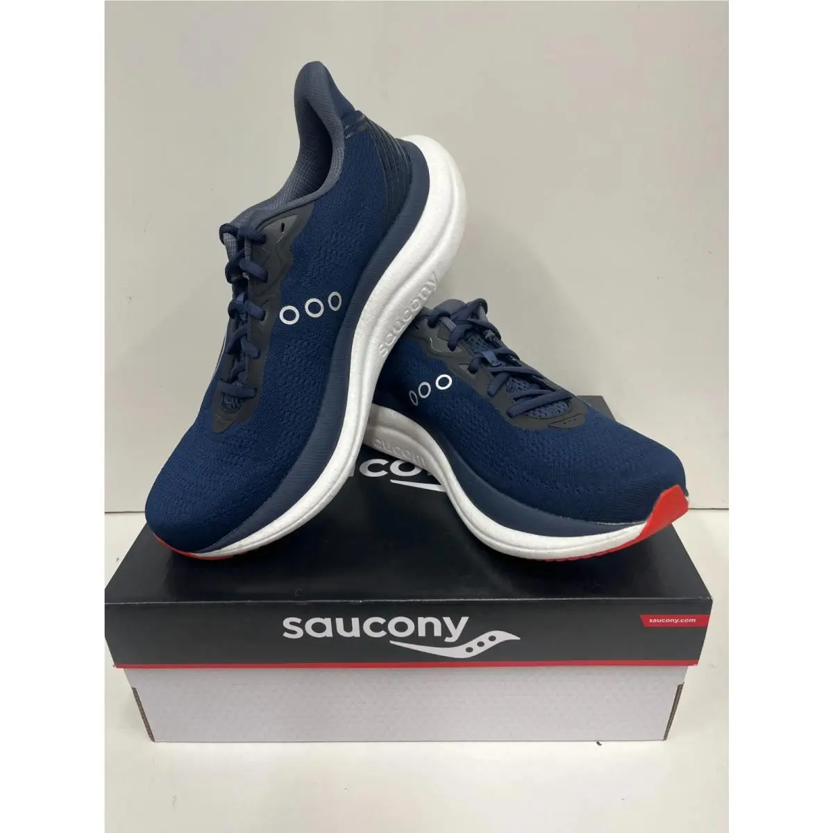Saucony shoes - Saucony Triumph 23 - Triumph - Navy/Red (210) 7