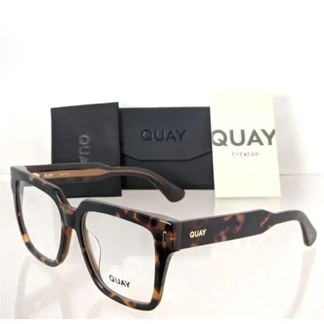 Quay Eyeglasses Bold Type 80555 54mm Tortoise Frame