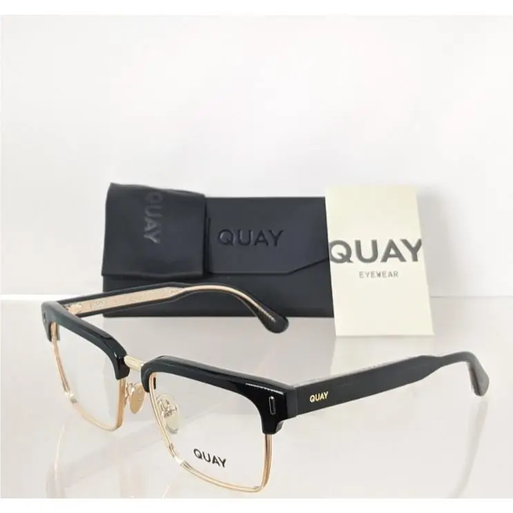 Quay Eyeglasses Headquarters 80565 Black 53mm Frame