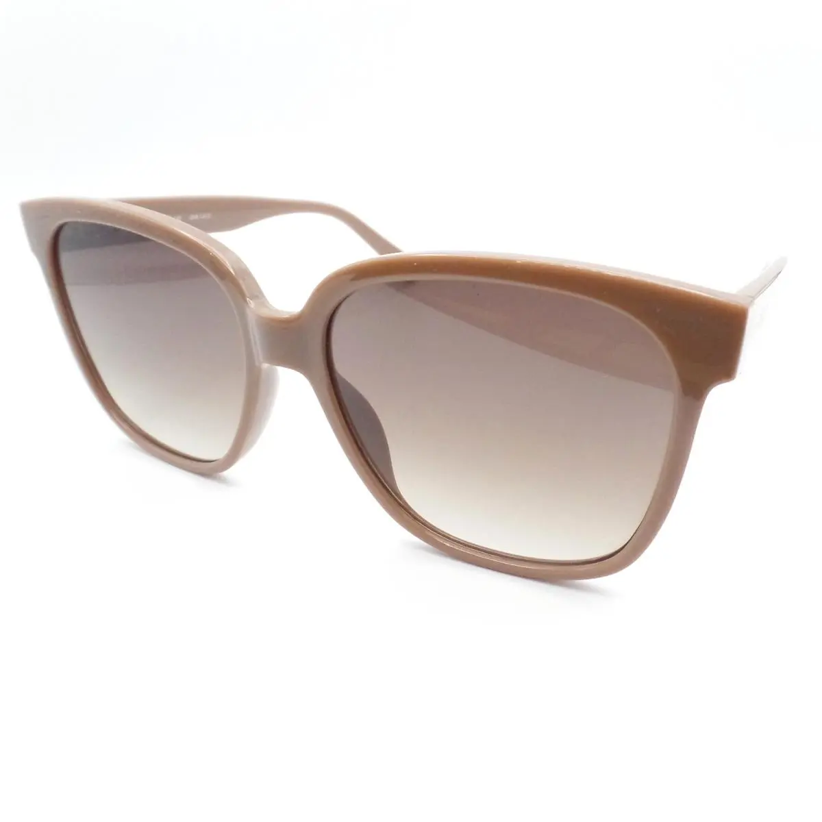 Quay Wide Awake Oat Brown Fade Sunglasses 67890