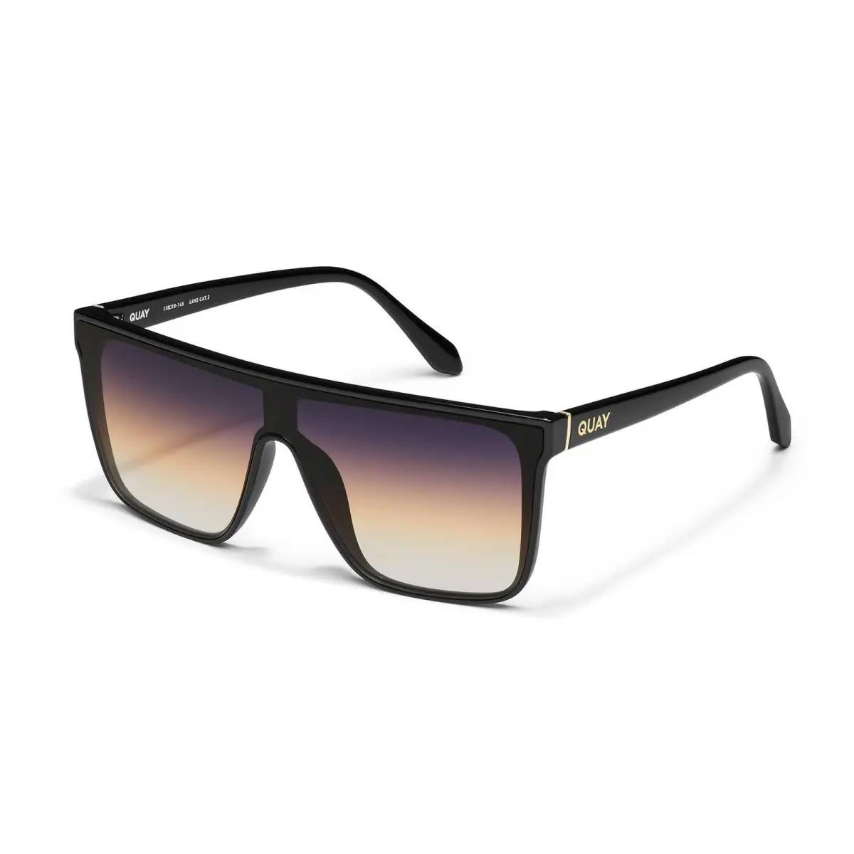 Quay Sunglasses For Men Women Medium Shield Shades UV Protected Lenses