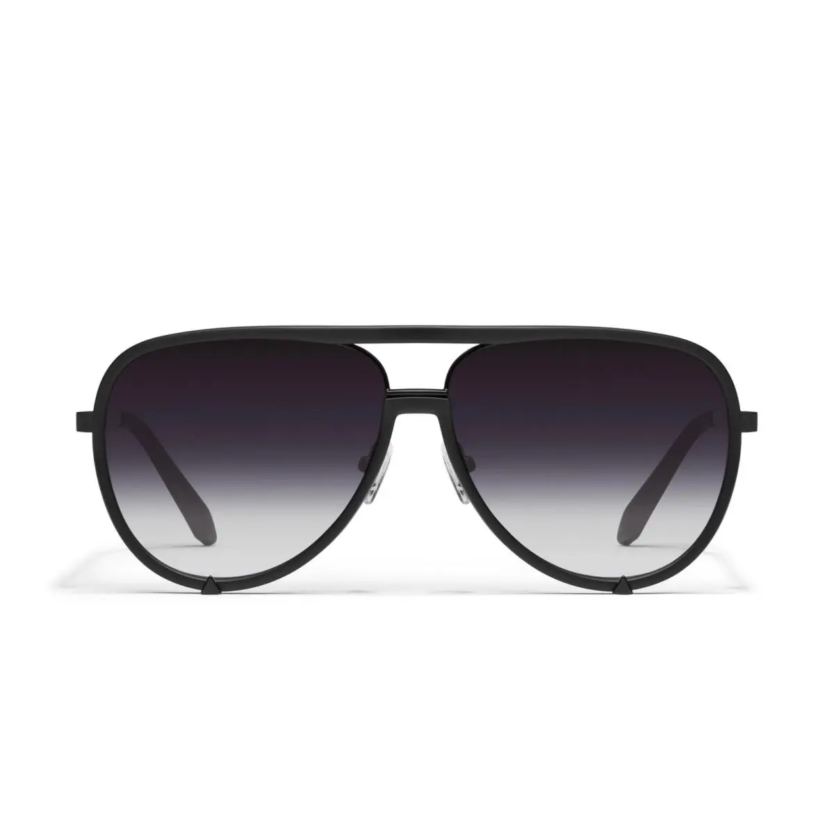 Quay High Profile Sunglasses For Men Women Aviator Lenses with UV Protection High