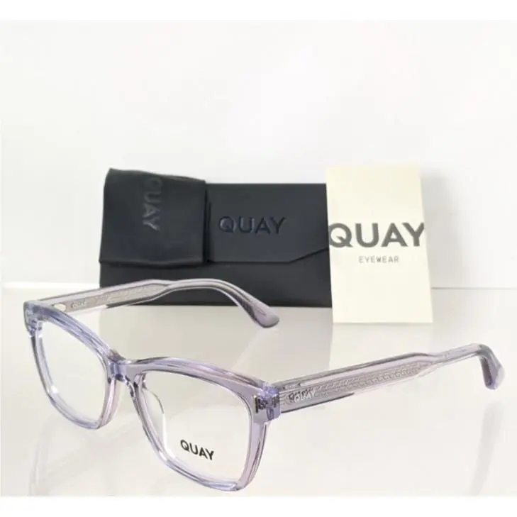 Quay Eyeglasses Trust ME 78147 51mm Purple Crystal Frame