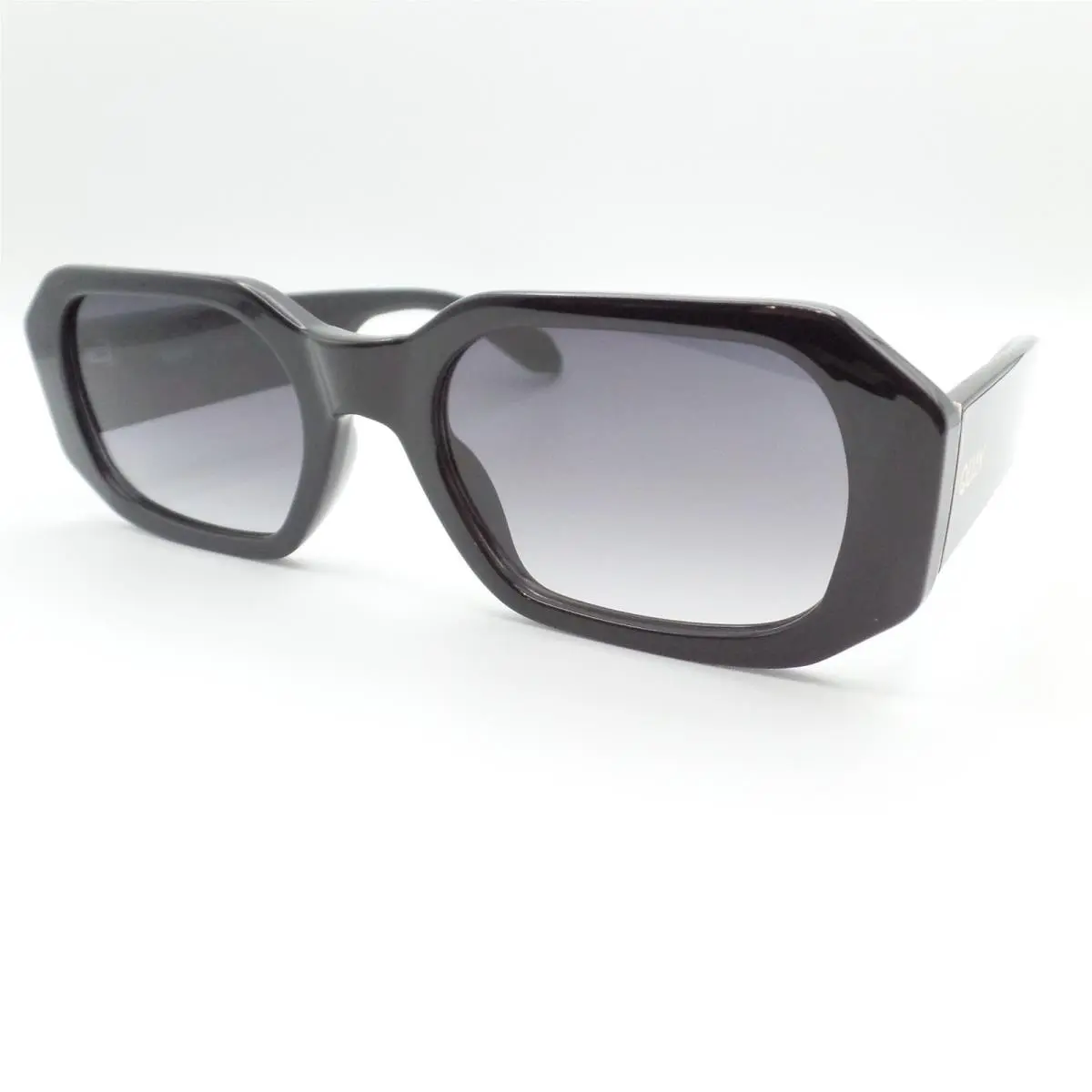 Quay Hyped Up Black Smoke Sunglasses 55790