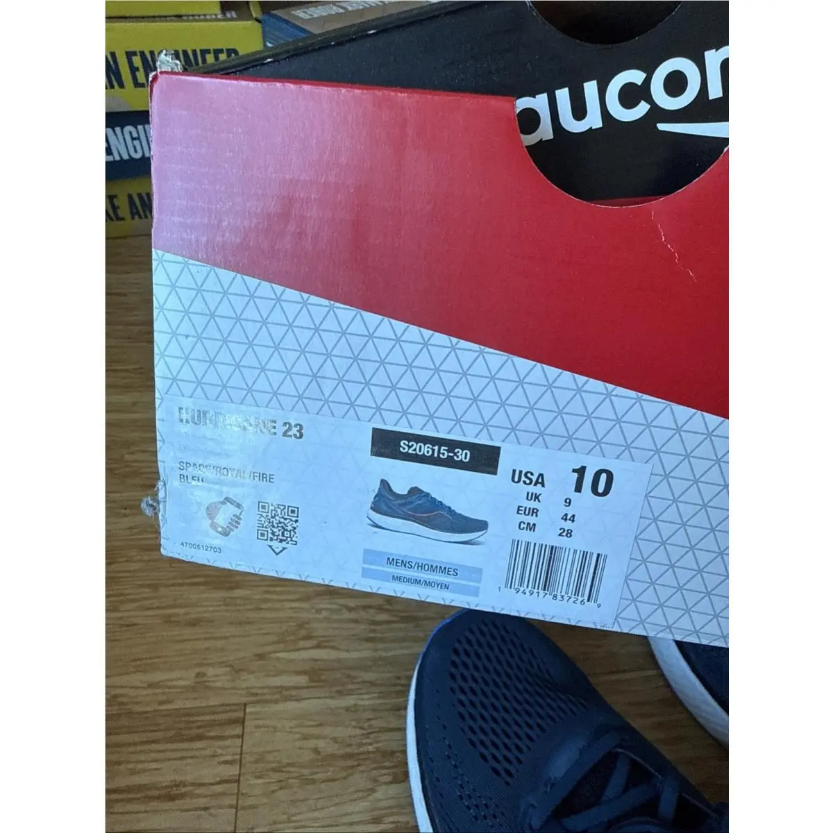 Saucony shoes - Saucony Hurricane 23 - Hurricane - 609465523881 - Blue 8