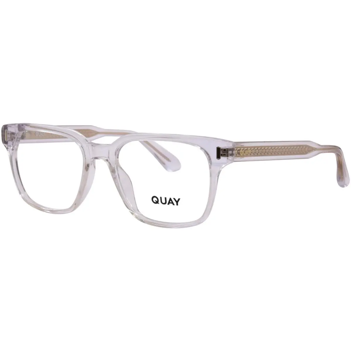 Quay Offline Clear Square Eyeglass Frames - OG OF 2603 Clrrx
