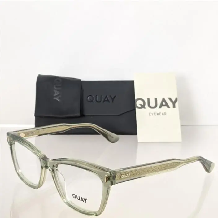 Quay Eyeglasses Trust ME 78135 51mm Green Crystal Frame