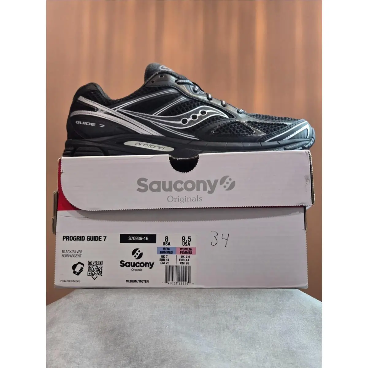 Saucony shoes - Progrid Guide 7 - Progrid Guide - S70936-16 - Black 6