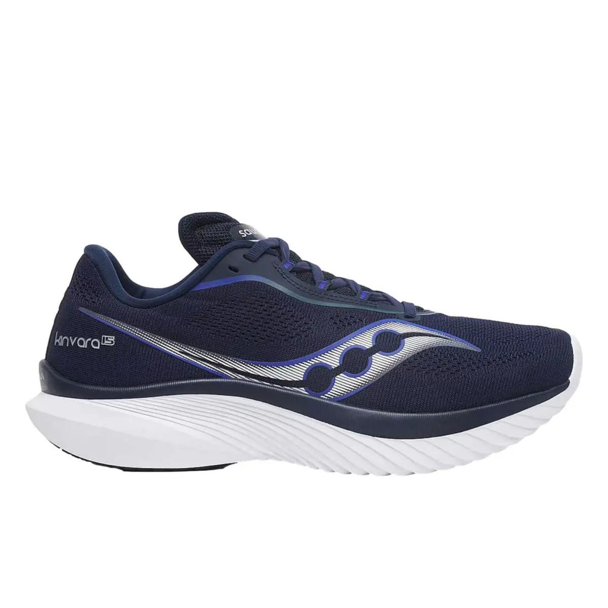 Saucony Kinvara 15 Navy / White S20967-241 Men`s Size 8 Medium - Multicolor