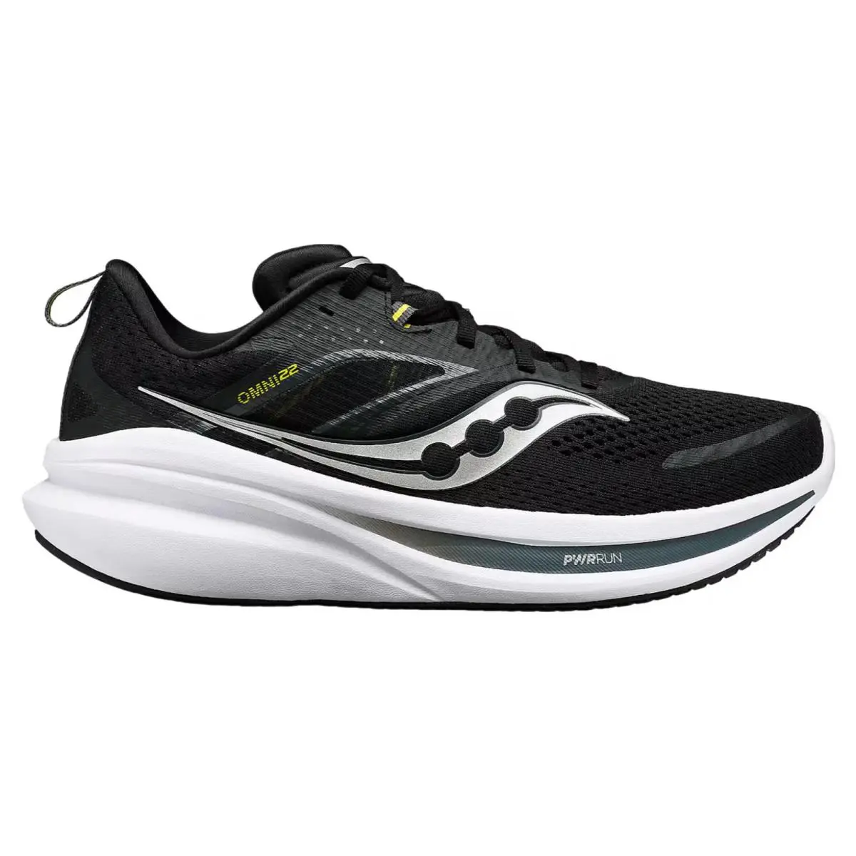Saucony Omni 22 Black / White S20926-100 Men`s Size 9 Medium