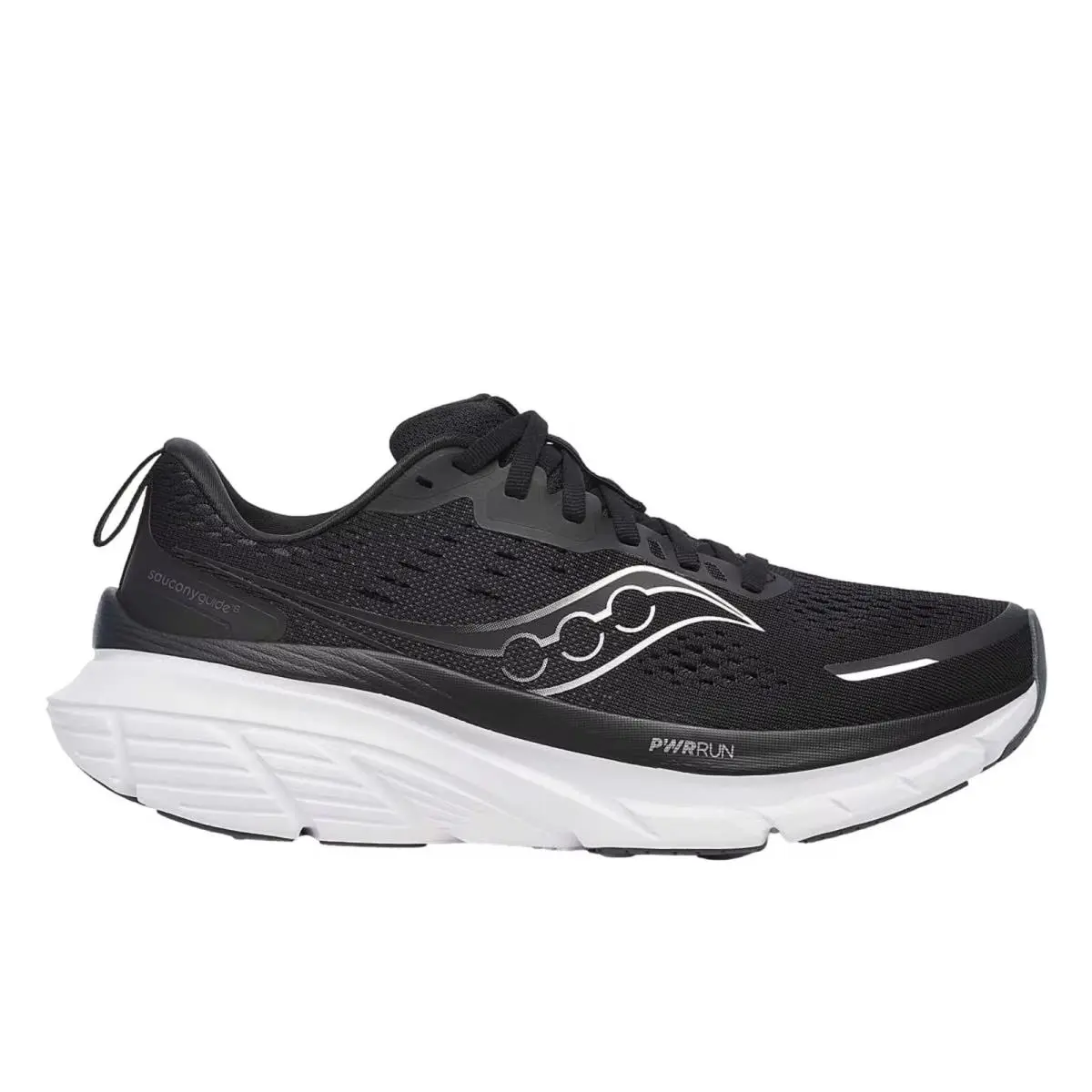 Saucony Guide 18 Black / White S20998-100 Men`s Size 12 Medium