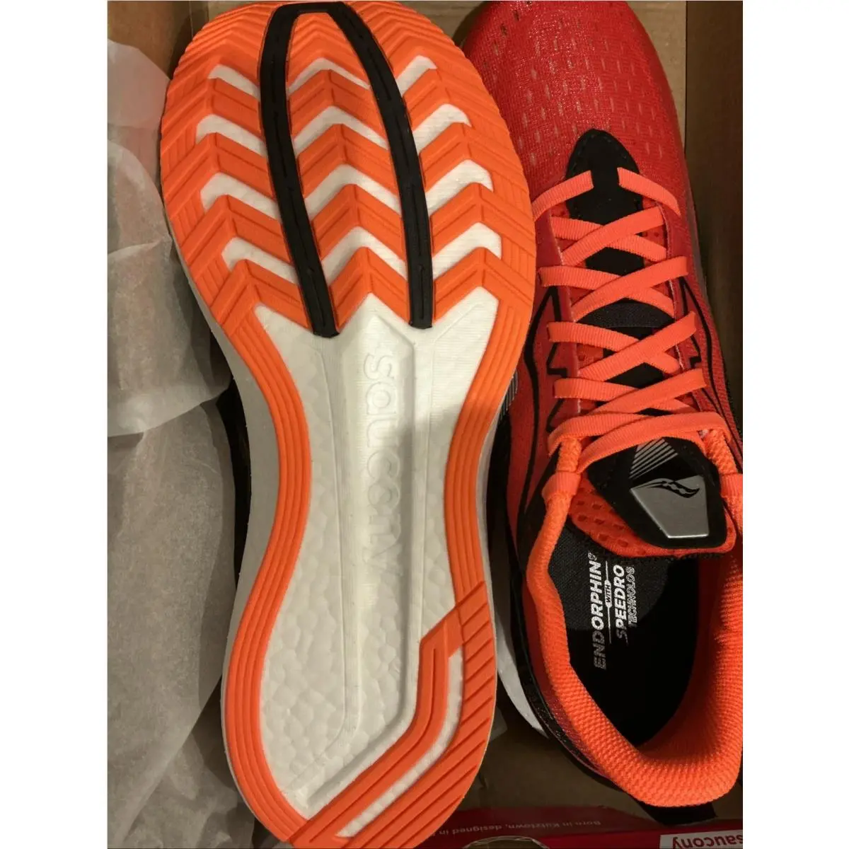 Saucony shoes - Saucony Endorphin Speed 2 - Endorphin Speed - S20688-20 - Scarlet 5