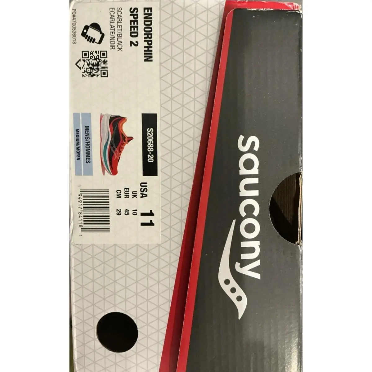 Saucony shoes - Saucony Endorphin Speed 2 - Endorphin Speed - S20688-20 - Scarlet 6