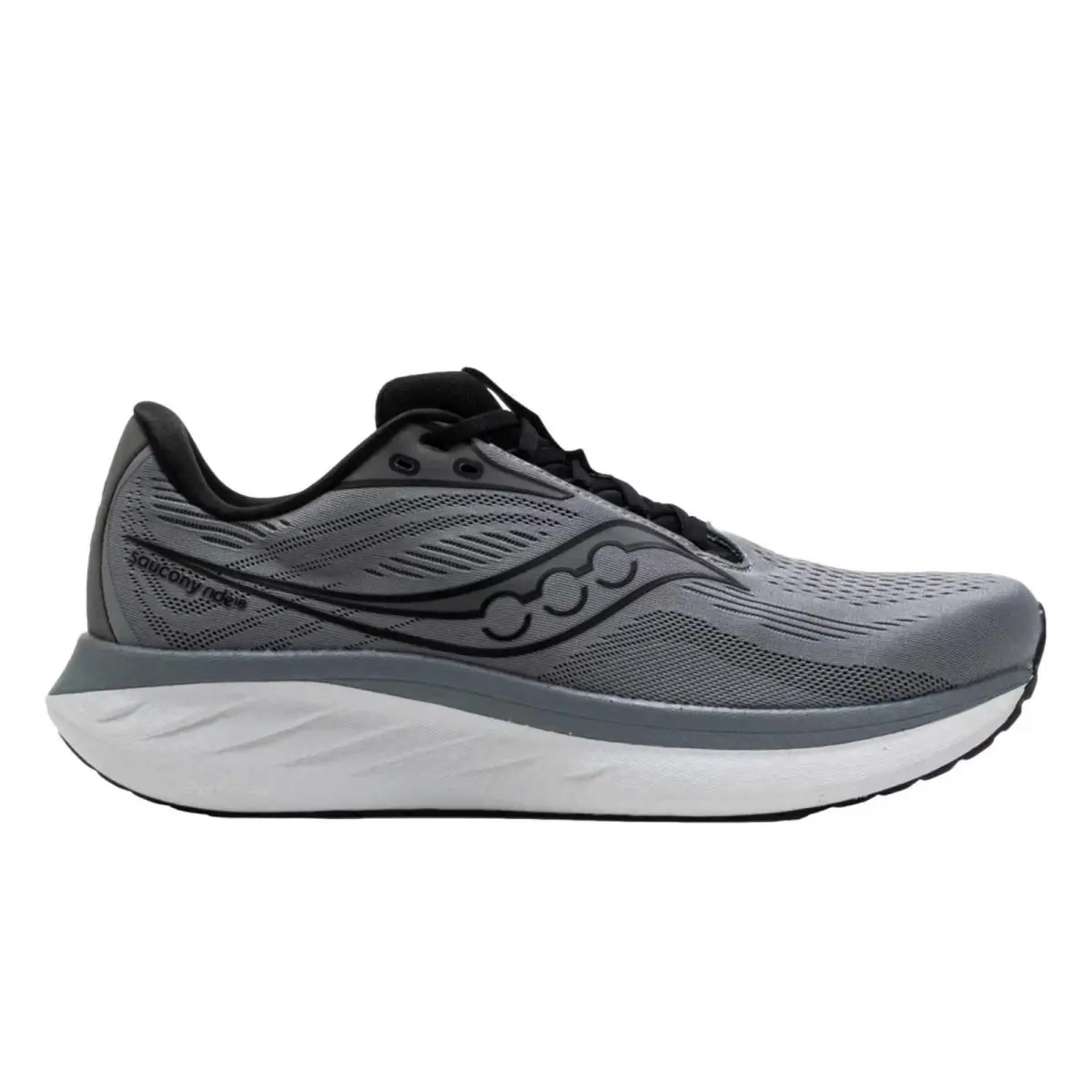 Saucony Ride 18 Cinder / Black S21000-104 Men`s Size 9.5 Medium