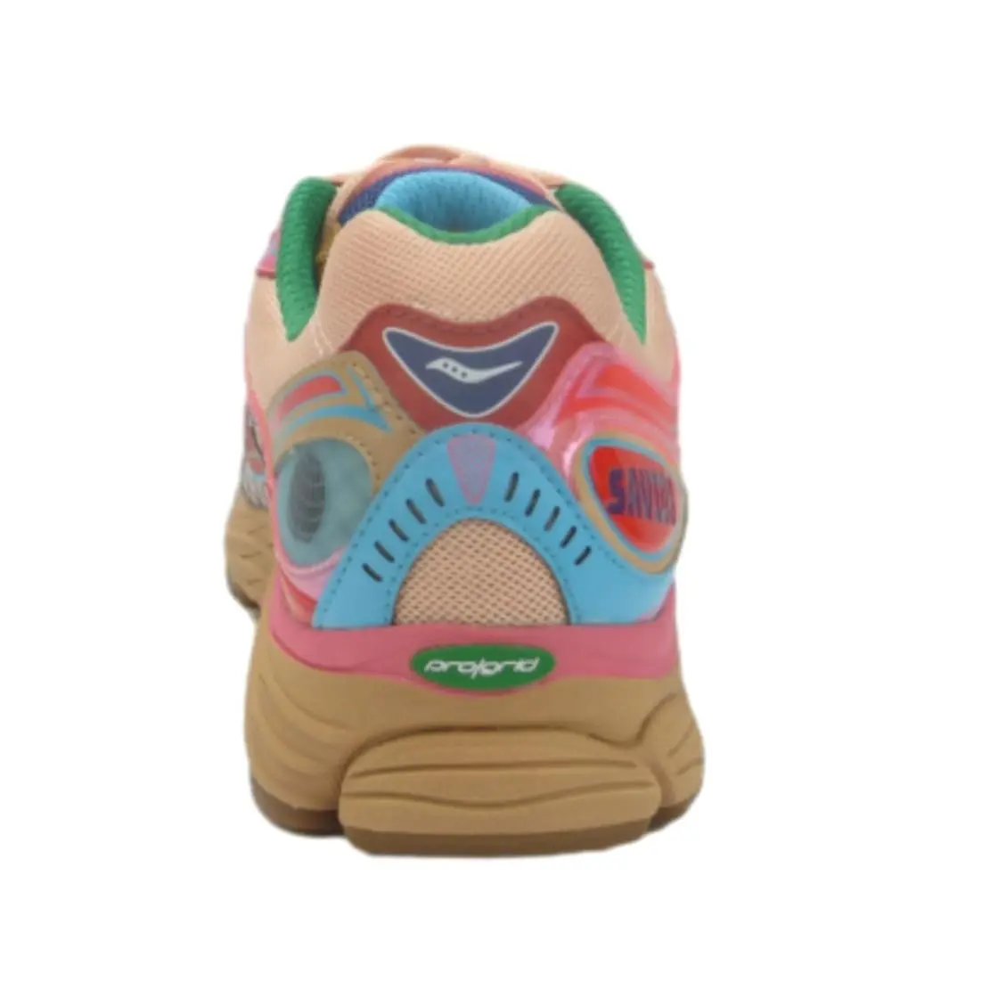 Saucony shoes - Saucony Progrid Omni 9 - Progrid Omni - Tan/ Pink (UPC: 195020731598) 4