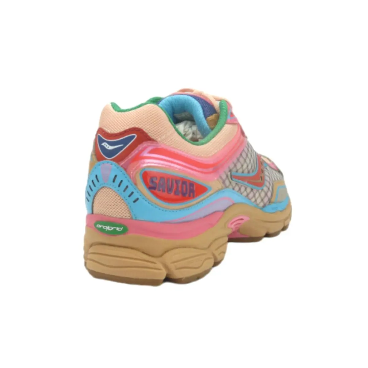 Saucony shoes - Saucony Progrid Omni 9 - Progrid Omni - Tan/ Pink (UPC: 195020731598) 6