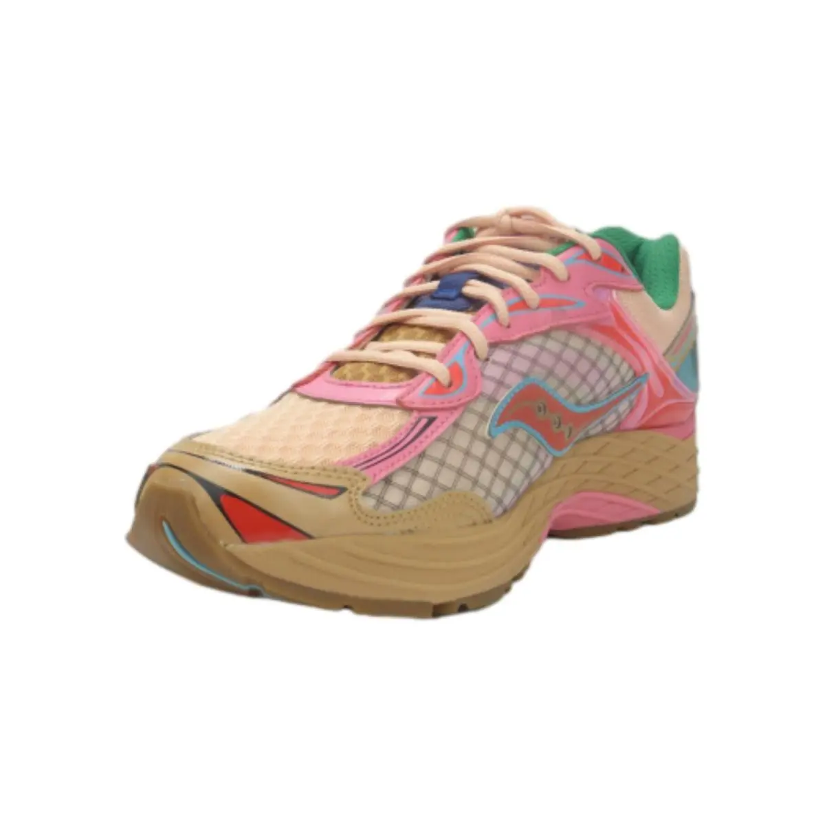 Saucony shoes - Saucony Progrid Omni 9 - Progrid Omni - Tan/ Pink (UPC: 195020731598) 7