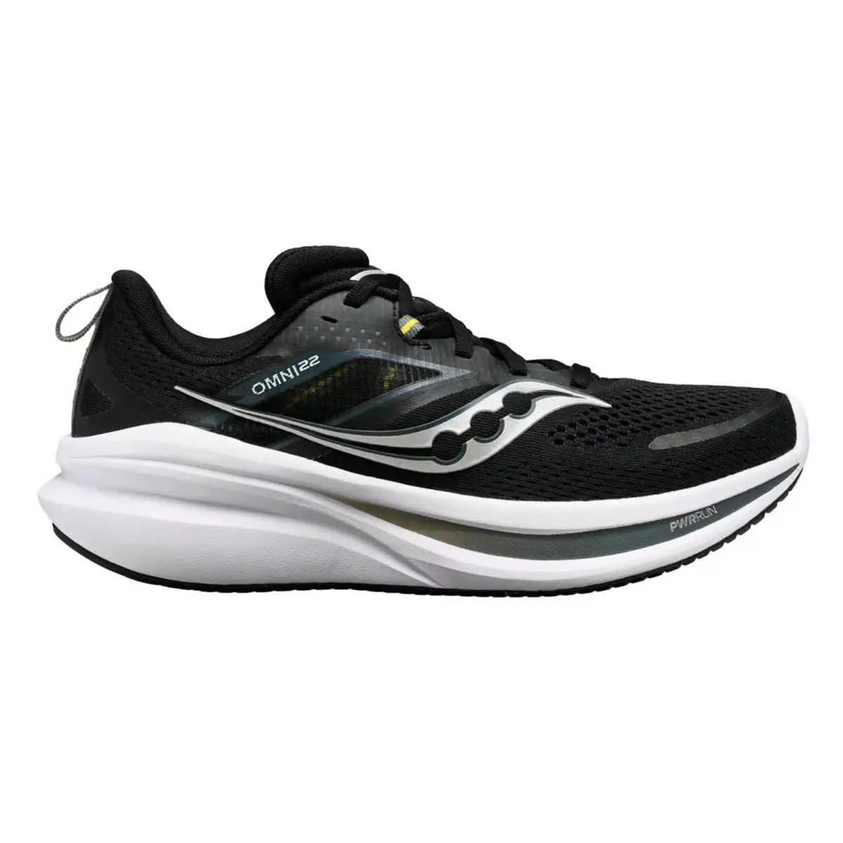 Saucony Omni 22 Black / White S10926-100 Women`s Size 10 Medium