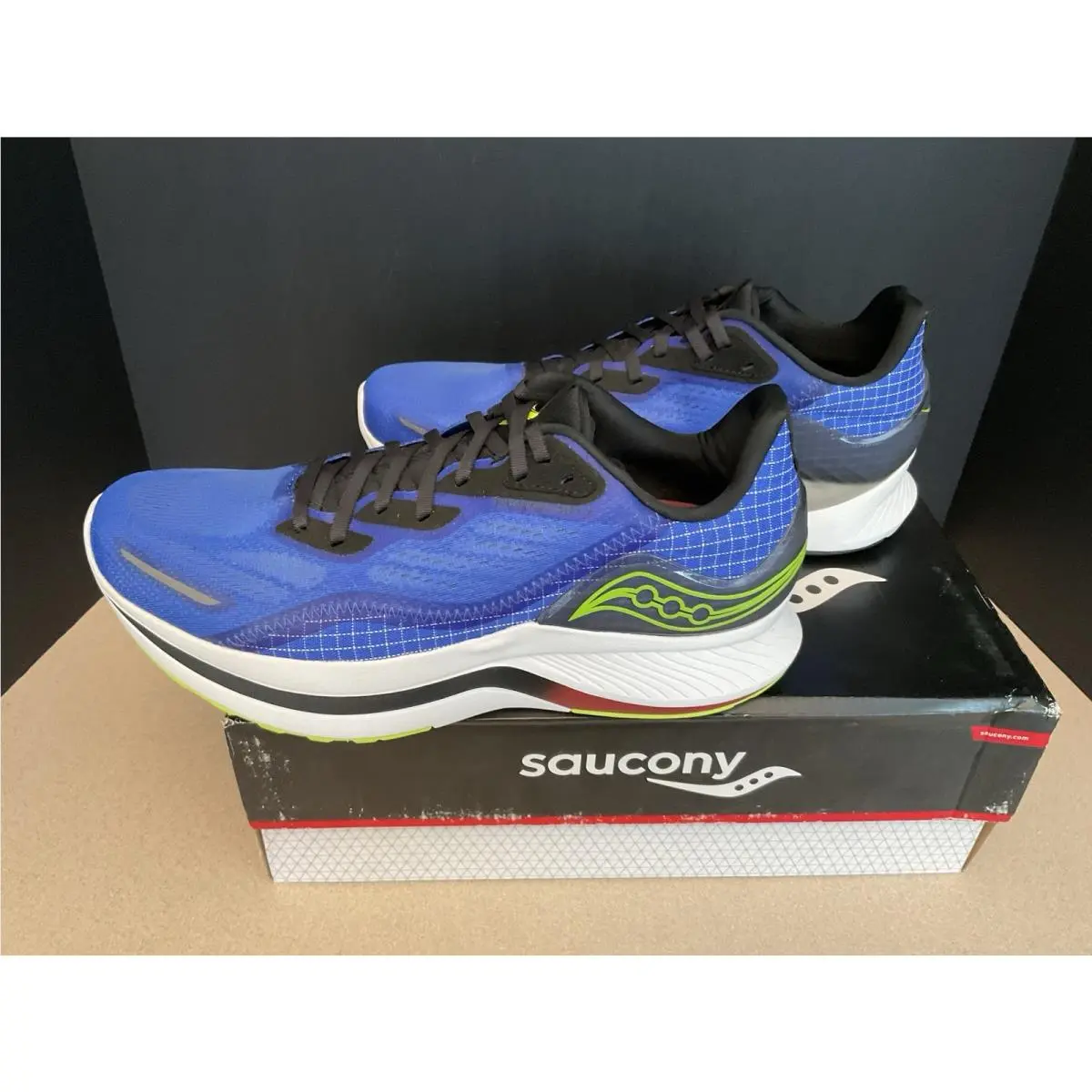 Saucony shoes - Saucony Endorphin Shift 2 - Endorphin Shift - Blue Raz/Acid 4