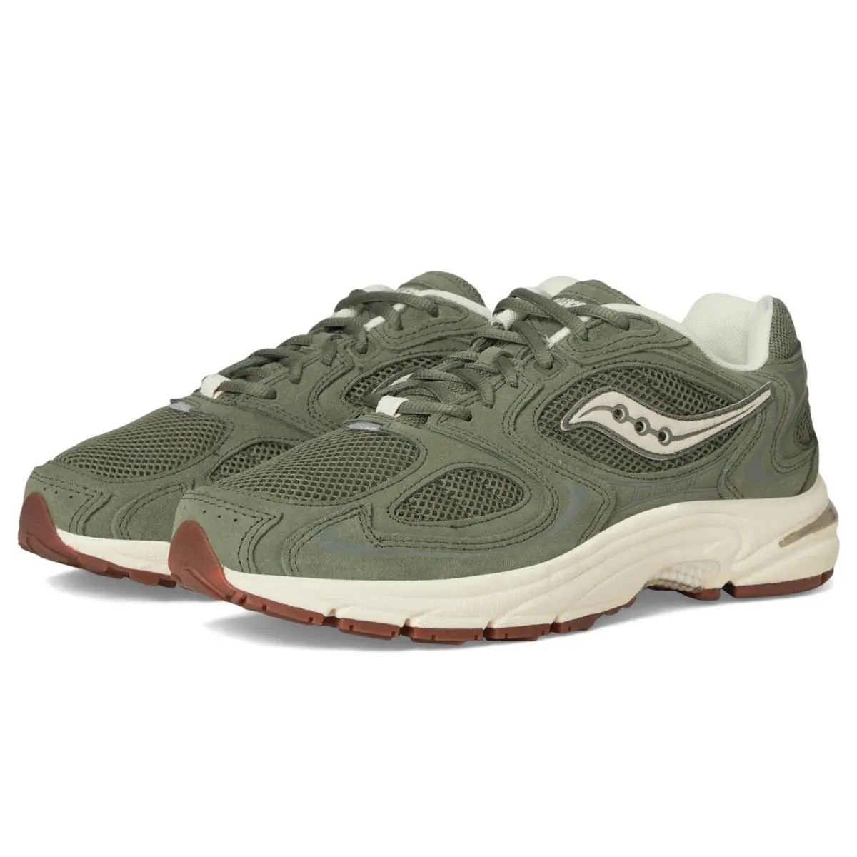 Saucony Unisex-adult Grid Jazz 9 Sneaker Olive/off-white 11 Men 12.5 Women