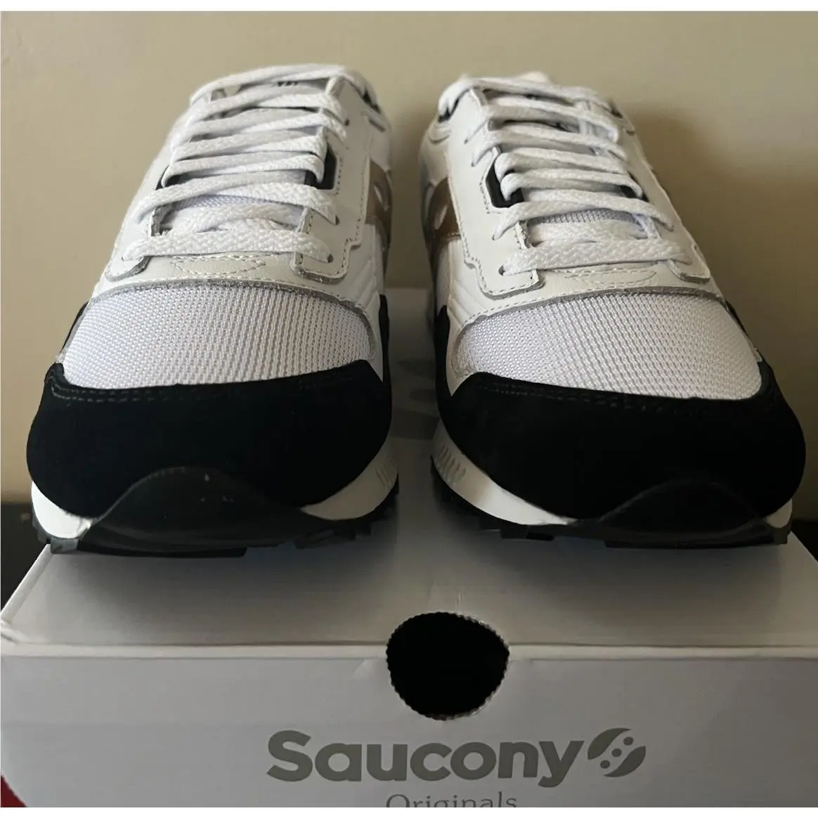 Saucony shoes - Saucony Shadow 5000 - Shadow - S70919-1 - White/Black/Gold 2