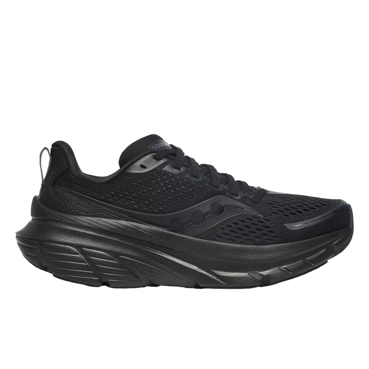 Saucony Guide 17 Black / Black S10936-200 Women`s Size 8.5 Medium