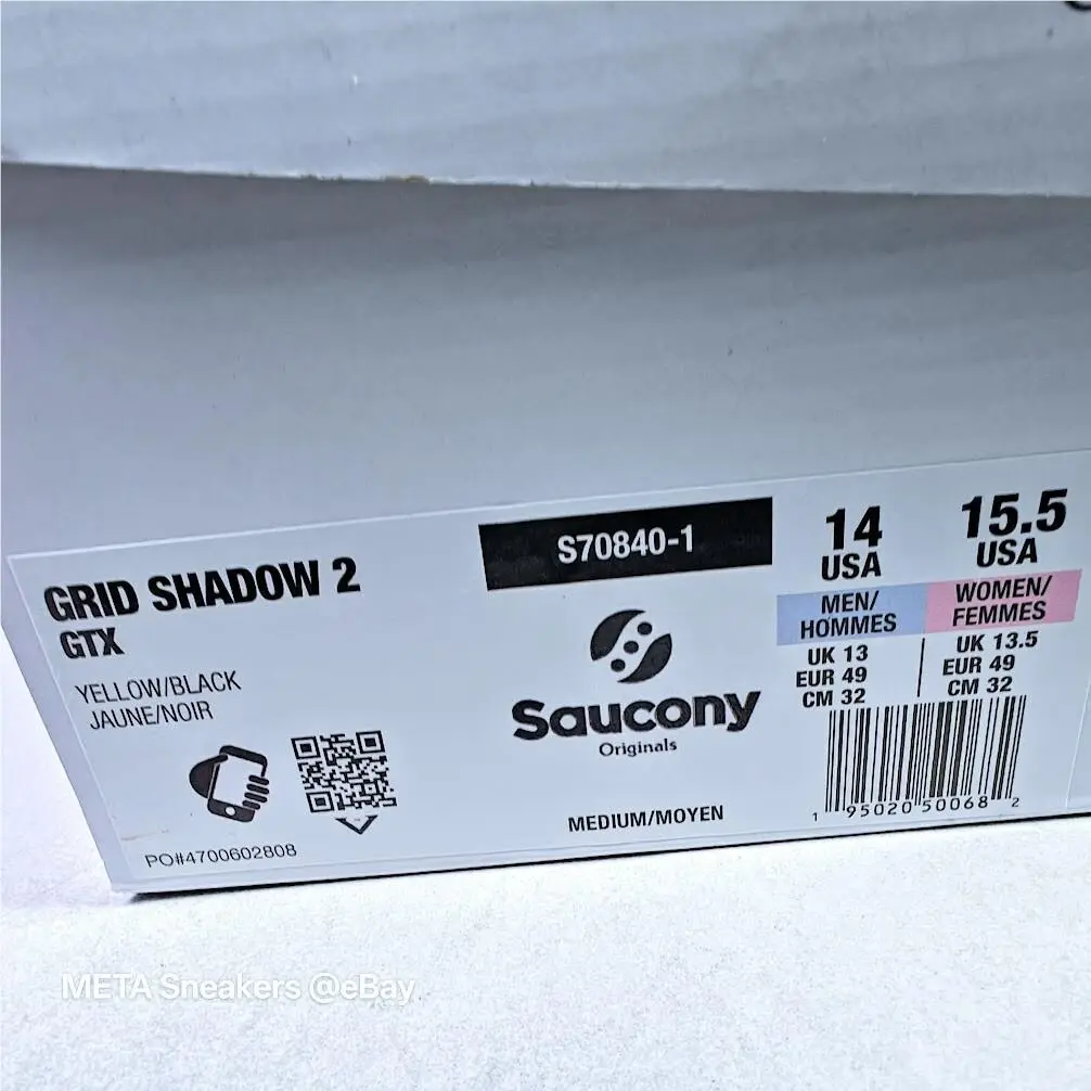 Saucony shoes - Saucony Shadow Grid - Shadow Grid - S70840-1 - Yellow/ Black 0