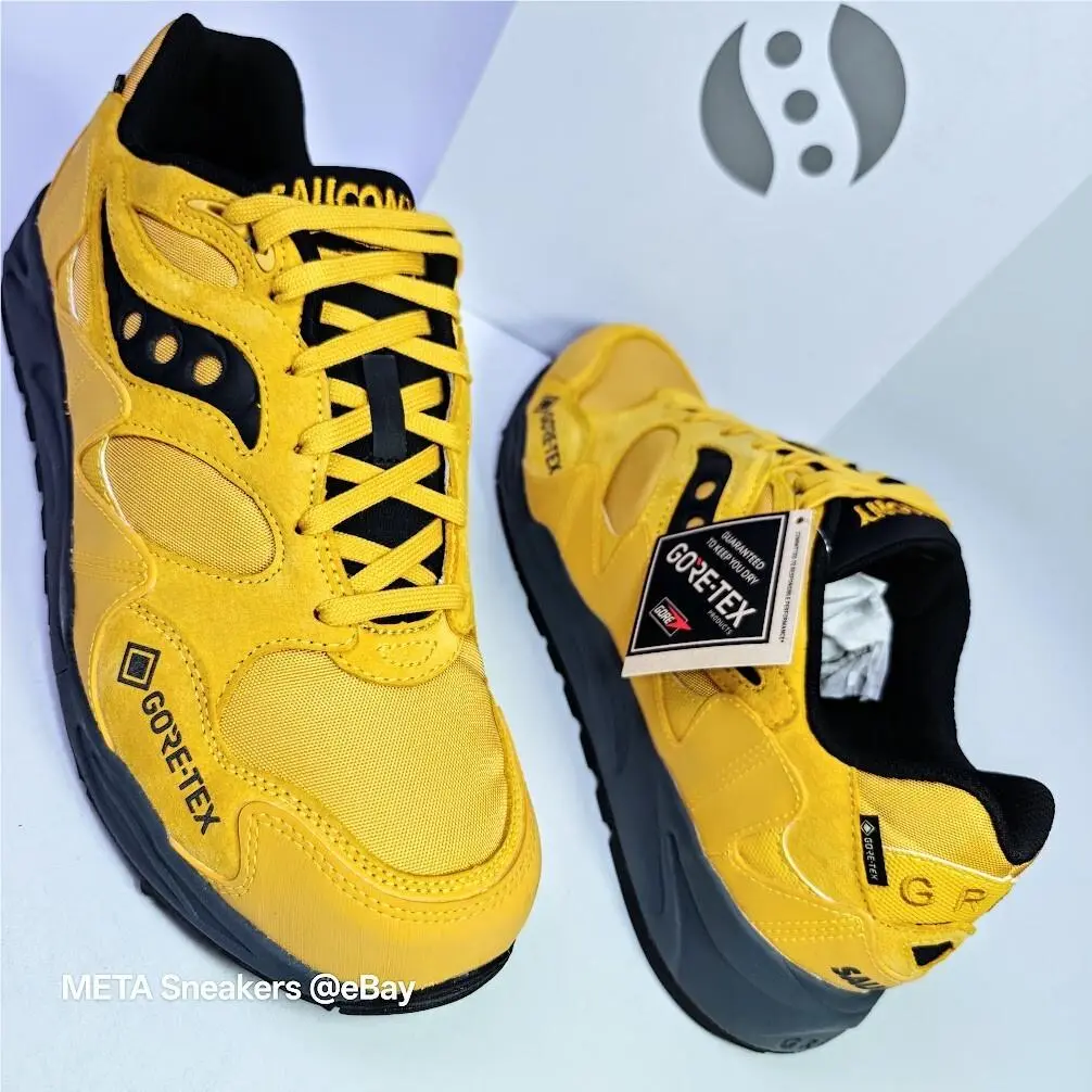 Saucony shoes - Saucony Shadow Grid - Shadow Grid - S70840-1 - Yellow/ Black 6