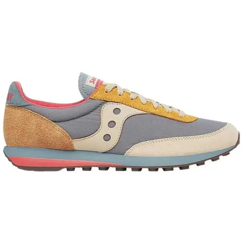 Saucony Trainer 80 Mens Size 9.5 Blue/tan Running Shoes Sneakers S70985-1