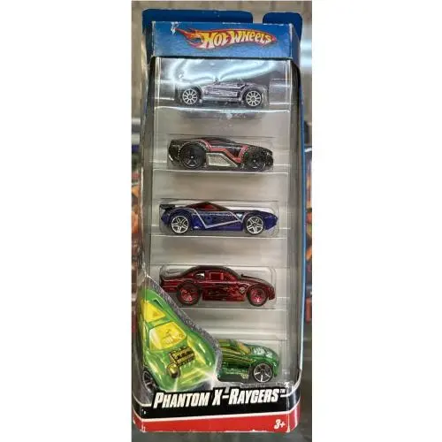 Hot Wheels Phantom X Raycers 5 Pack with Mini Cooper Exclusive Rare