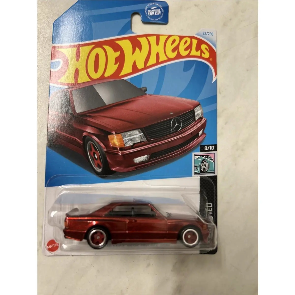 Hot Wheels Super Treasure Hunt `89 Mercedes-benz 560 Sec Amg From 2024