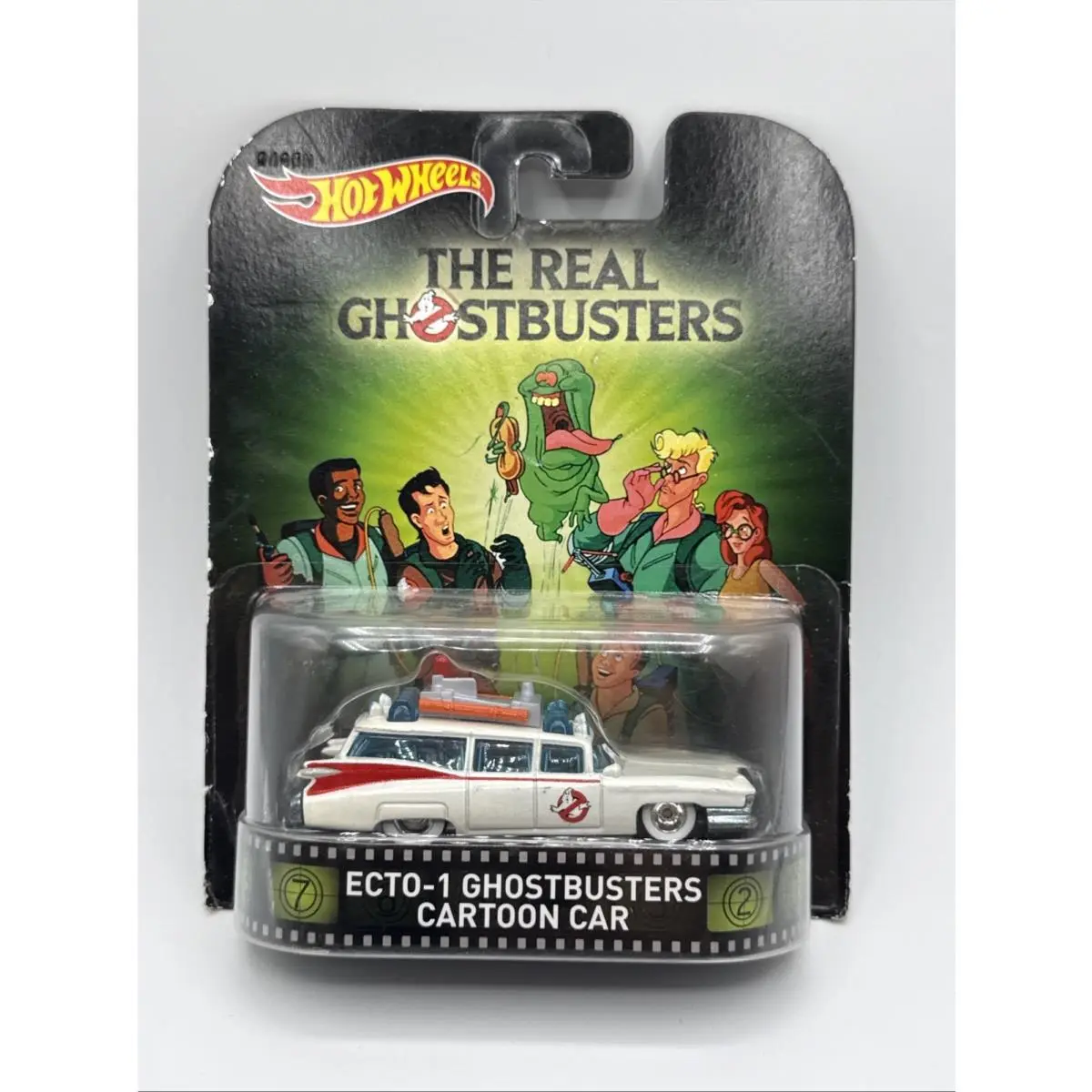 Hot Wheels 2015 Retro Entertainment Ghostbusters EСТО-1 Ghostbusters Cartoon Car
