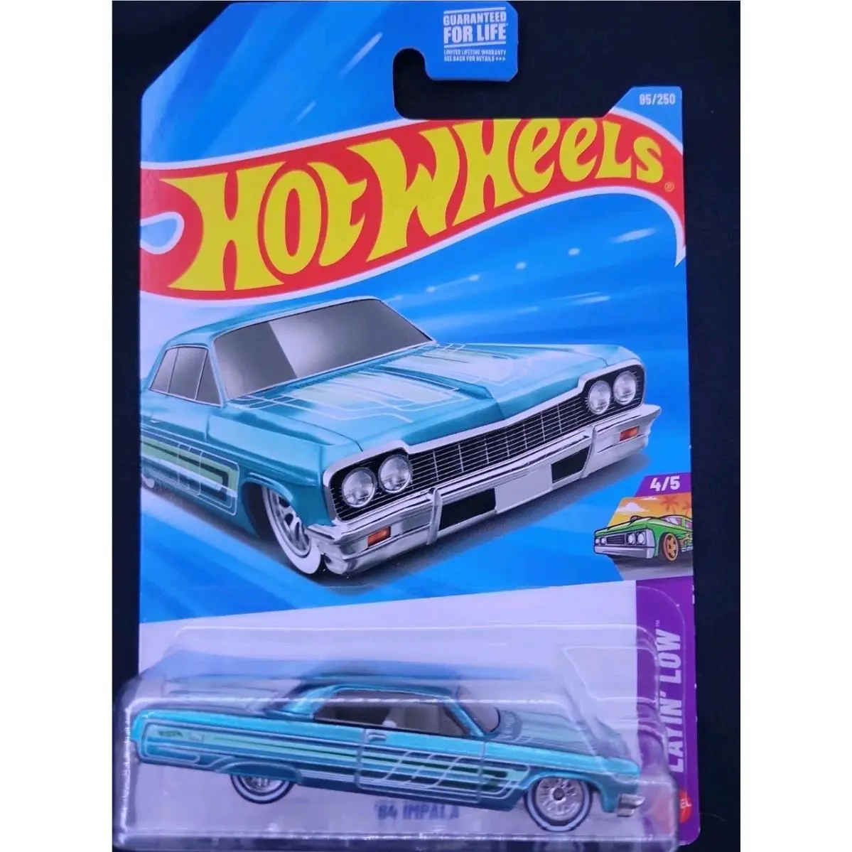 Hot Wheels 2026 D Case Super Treasure Hunt 64 Impala w/ Protector Pack