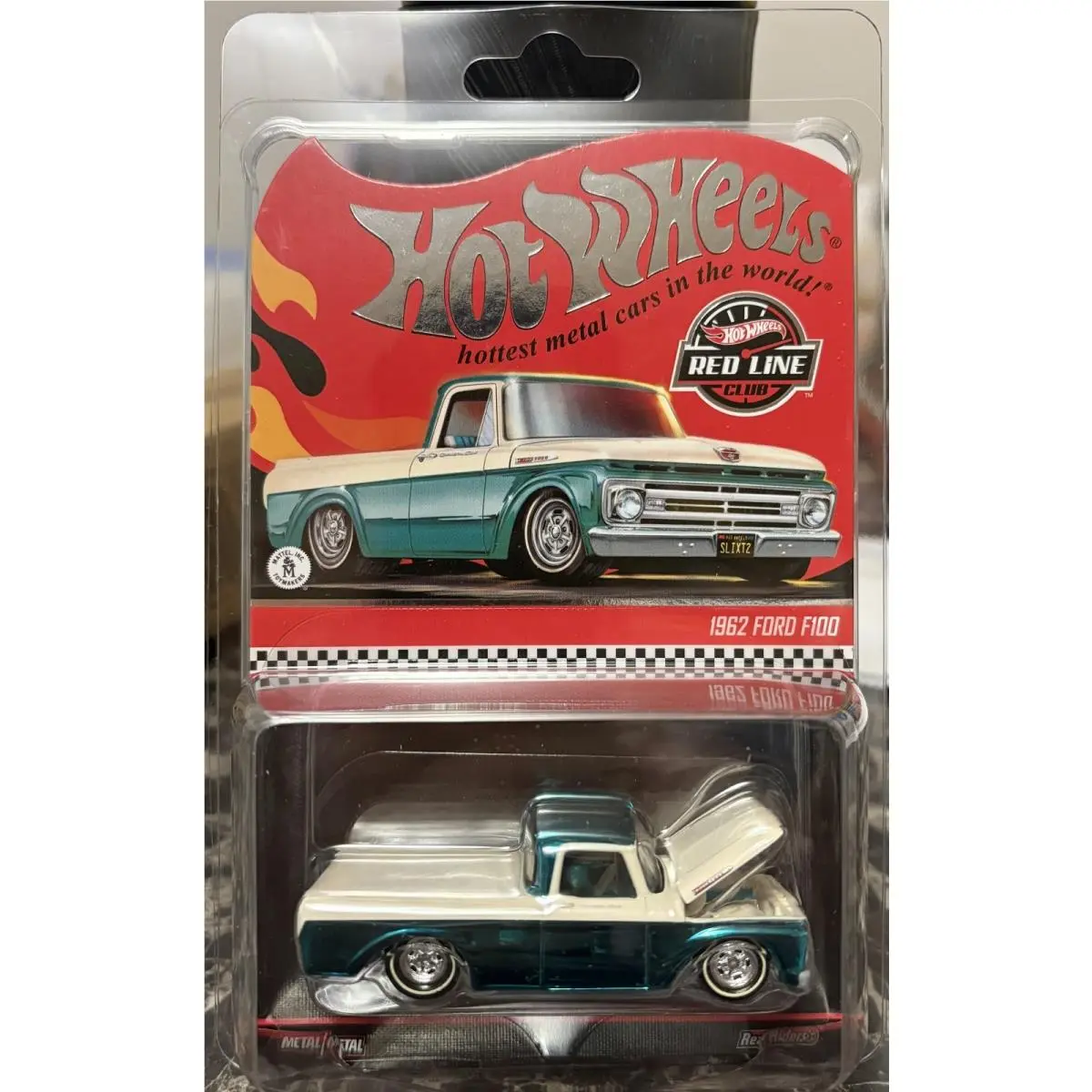 2026 HW Rlc Exclusive 1962 Ford F100 Teal - Ready TO Ship