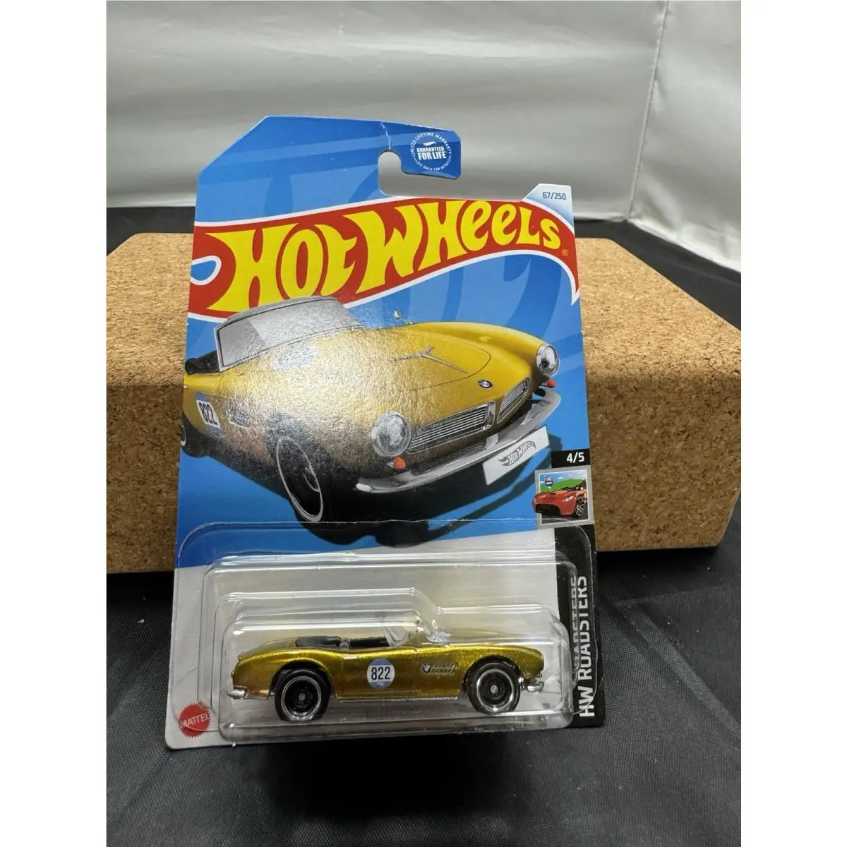 Hot Wheels 2024 Bmw 507 Super Treasure Hunt Sth Gold Spectraflame Real Riders