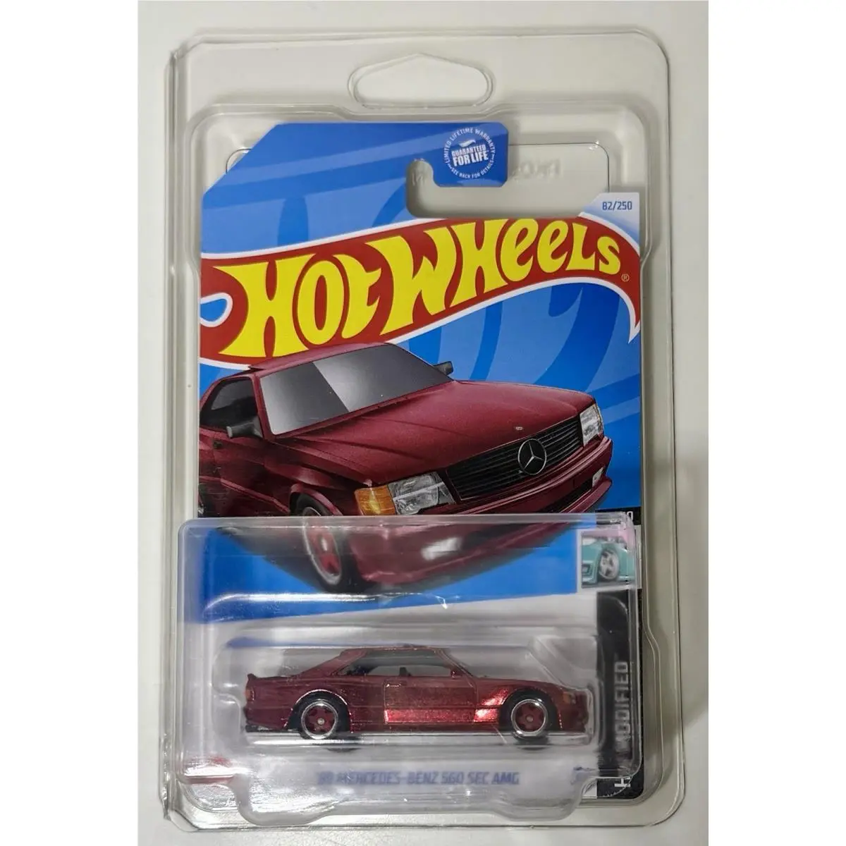 Hot Wheels Super Treasure Hunt `89 Mercedes-benz 560 Sec Amg Protector