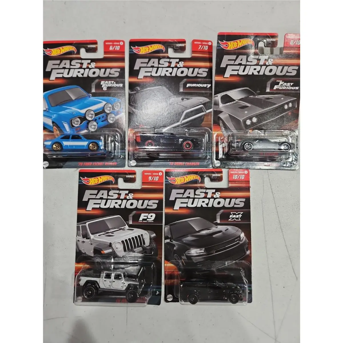2023 Hot Wheels Premium Fast Furious `70 Ford Escort - 1/64 6/10 4 Others