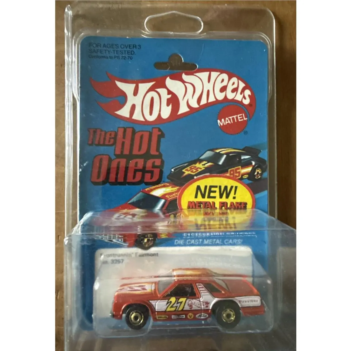 Hot Wheels 1981 The Hot Ones Frontrunnin` Fairmont No 3257 Hong Kong Noc