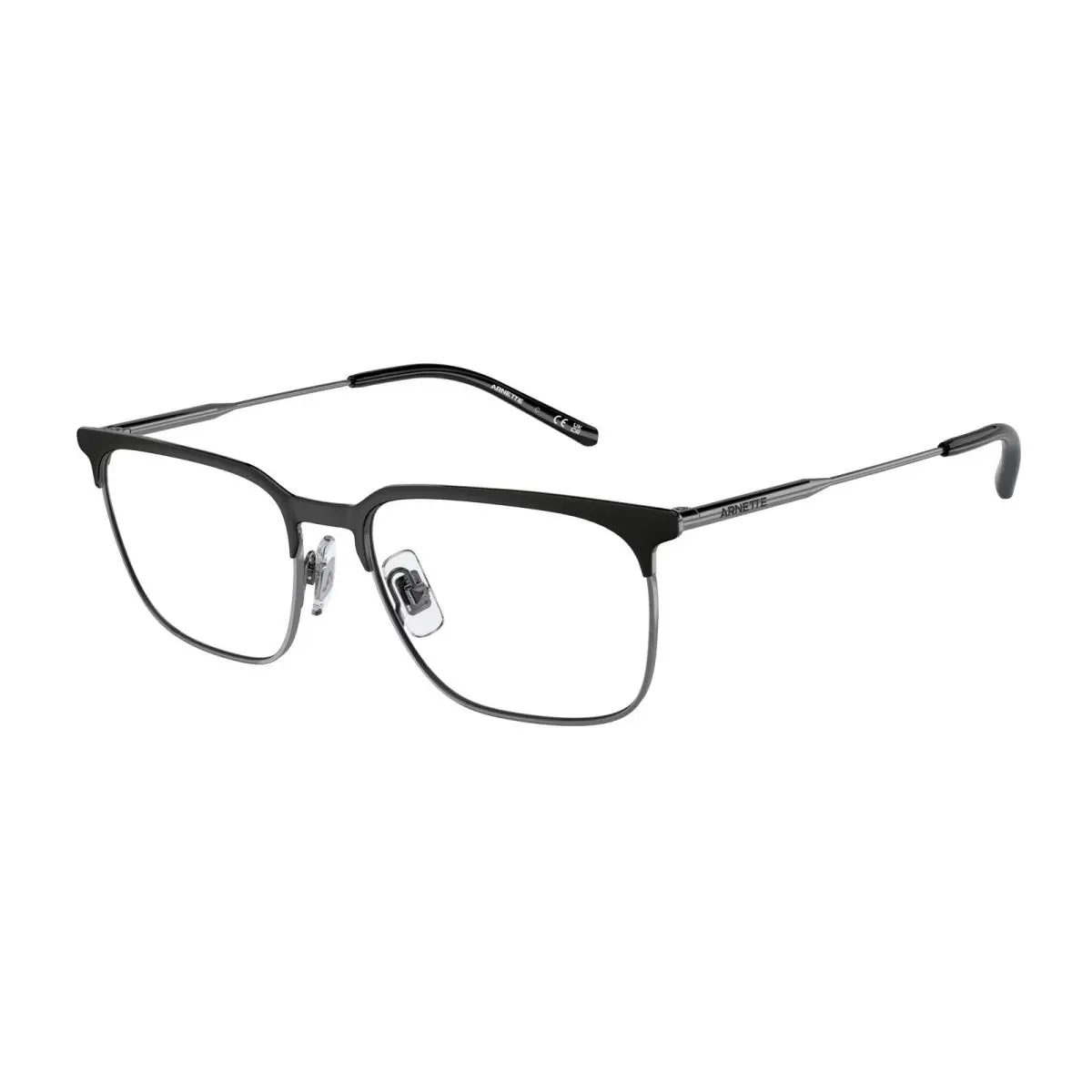 Arnette AN6136 760 Maybe Mae Rubber Black Transparent 53 mm Men`s Eyeglasses