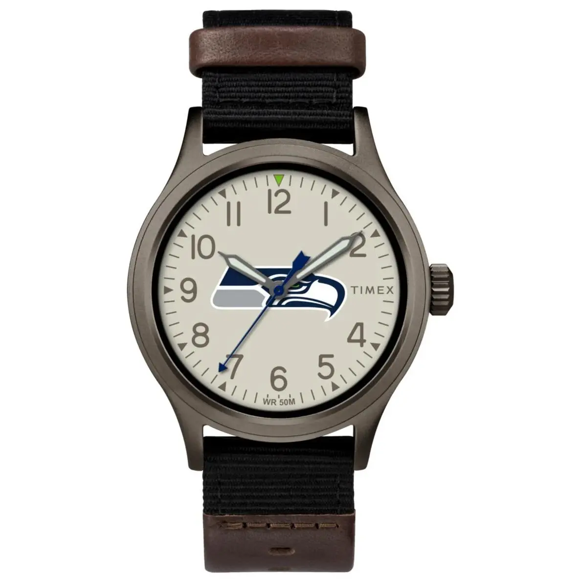 Timex Twzfseamb Men`s Watch Tribute Collection Seattle Seahawks Quartz