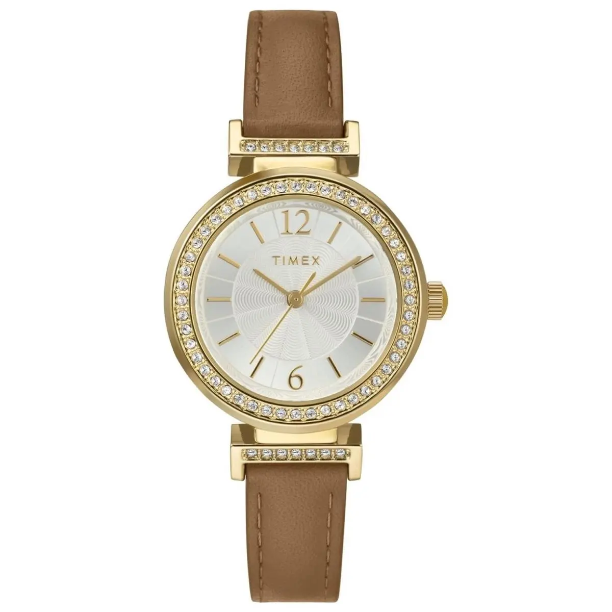Ladies Women`s Classic Silver Dial Watch - TW2W49000 by Timex